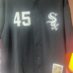 Micheal Jordan White Sox Jersey #45