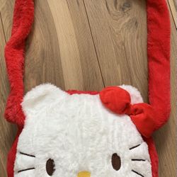 Plush Hello Kitty Purse