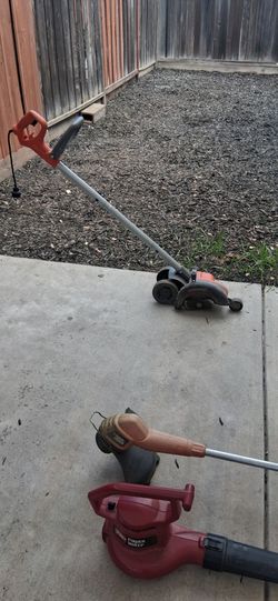 Electric lawn edger
