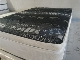 $199 Queen pillow top mattress only brand new free delivery same-day