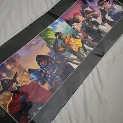 Rare 24/400 Signed Overwatch Art Piece