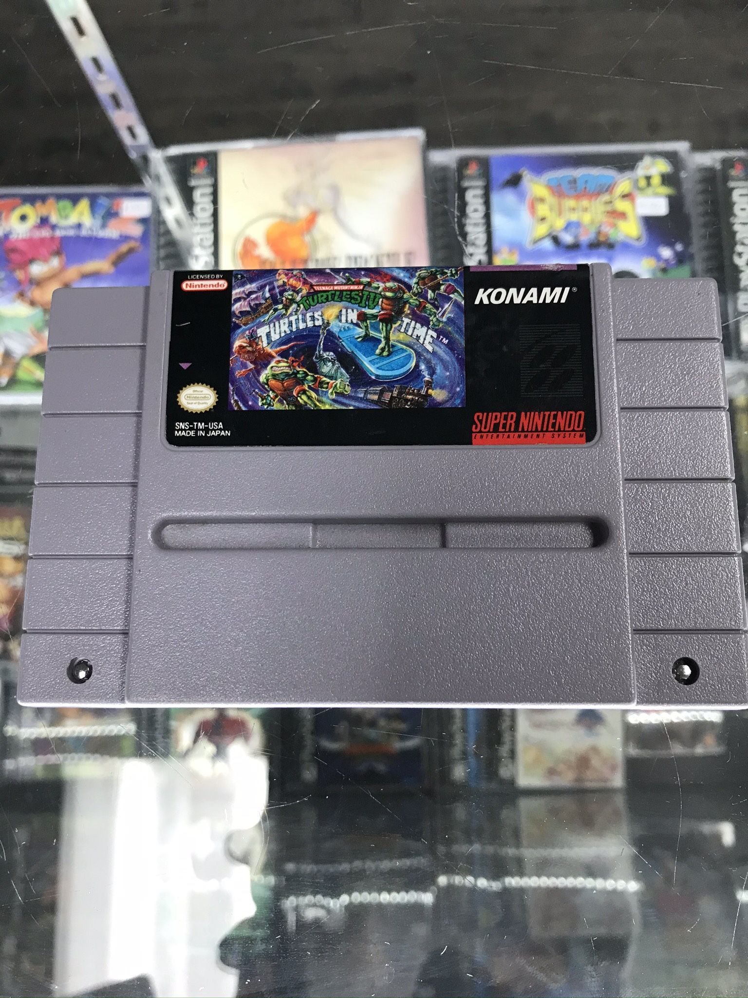 Tmnt In Time SNES $55 Gamehogs 11am-7pm