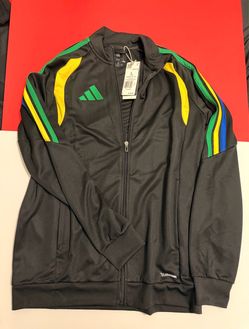 Adidas Tiro 26 League Jacket Men’s L NWT Brazil Black Green Yellow Blue