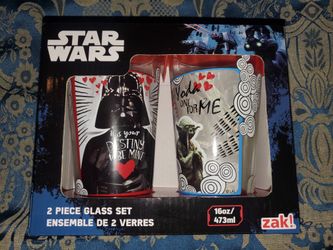 Star Wars  16 Oz Glasses