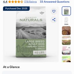 Large Breed Dog Food