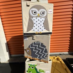 Storage organizer: Toy box cube organizer