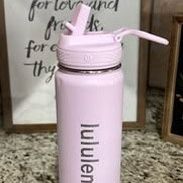 Lululemon Back to Life Sport Bottle 24oz Straw Lid