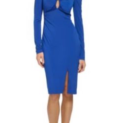 Womens Guess Dress Size 10 Blue (M/L)