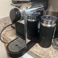 Nespresso CitiZ espresso & Aeroccino Milk frother
