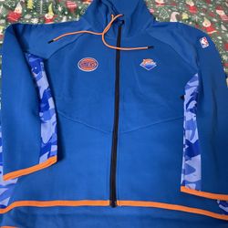 Knicks Pink Dolphin Jacket 