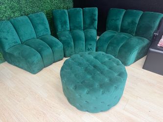 Green couch