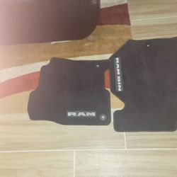 2019 1500 Big Horn Front And Back Floor Matt's 