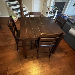 Kitchen Table Set With Four Chairs