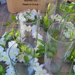 Glass Cylinder Vases 