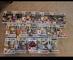 FUNKO POP! MARVEL COLLECTOR CORPS LOT of 17