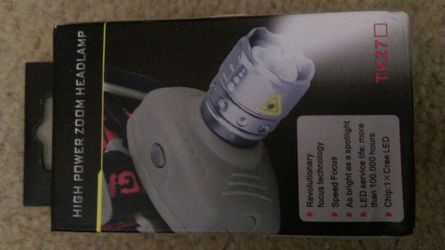 High power zoom headlamp