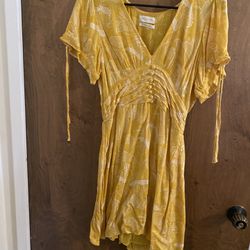 Urban Outfitters Yellow Sundress