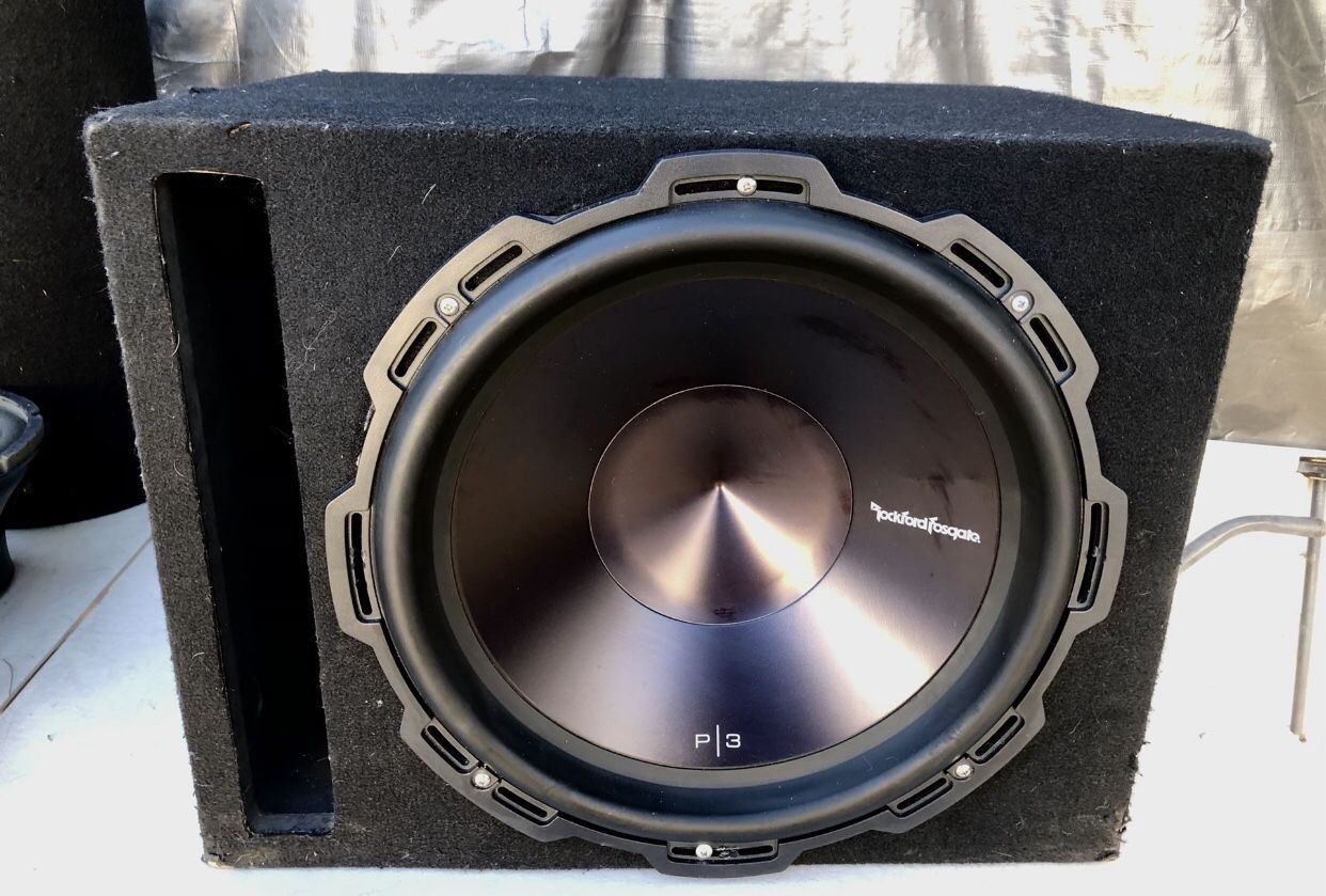 15 Inch Rockford Fosgate P3 Subwoofer 