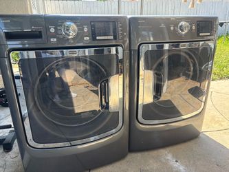 Maytag front load washer and gas dryer