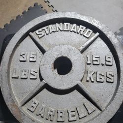 35lb Olympic Weights 2inch Hole