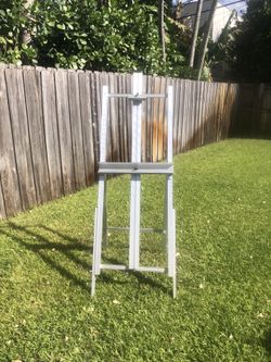 Stanrite  Made in USA Professional Model 700 Standing Floor Art Painting Aluminum Easel