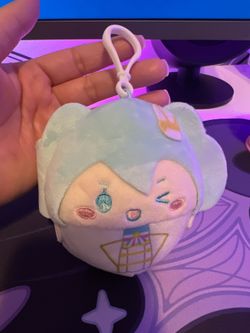 Miku Cinnamoroll Keychain 