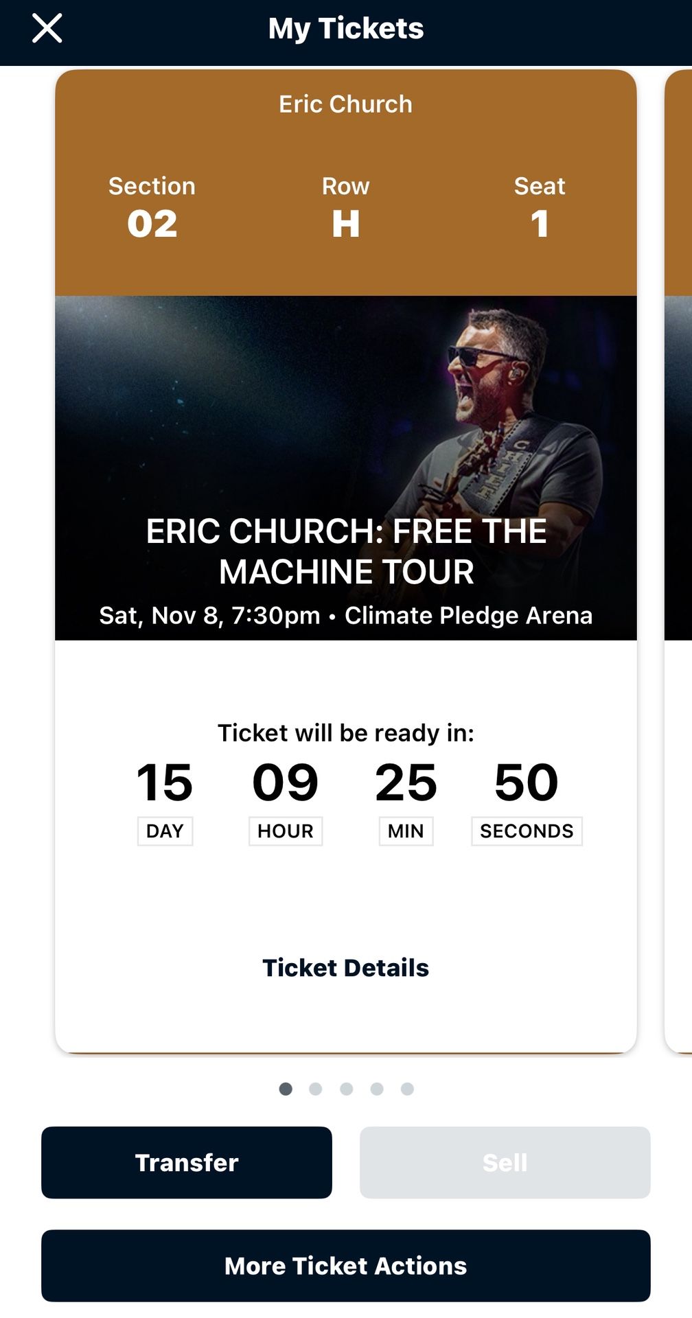 Eric Church Climate Pledge Nov.8