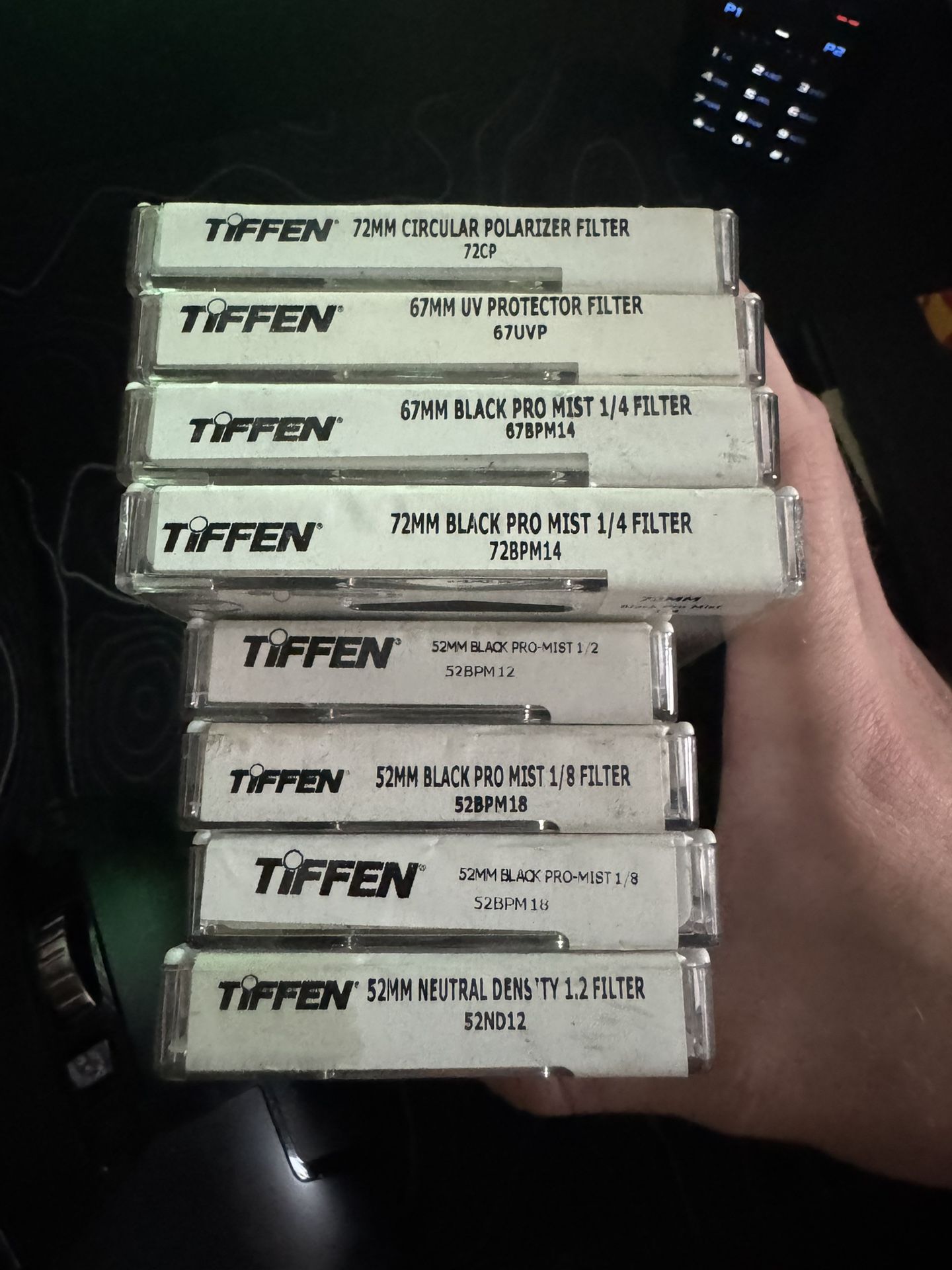 Various Tiffen Lens Filters - $20 Each