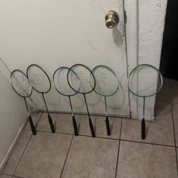 6 Raquetas Con Su Estuche En 25 Dolares Por Todas 