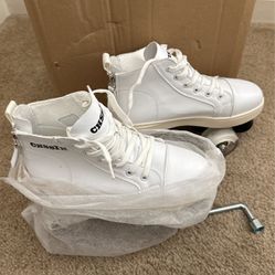 NEW Sneaker Roller Skates CHSSIH White 