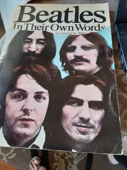 Beatles In Their Own Words Soft Cover Book