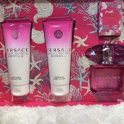 Versace Bright Crystal Absolu Perfume Set