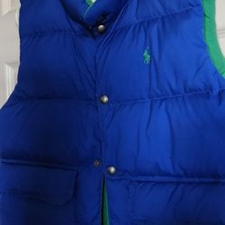 Like New. Polo Ralph Puffer Vest. Boys Size M 7/8