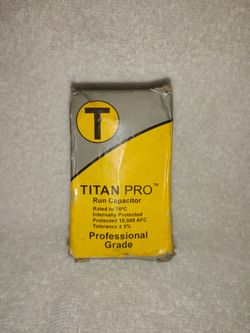 New Sealed Titan Pro Run Capacitor Professional Grade 15 MFD 440/370