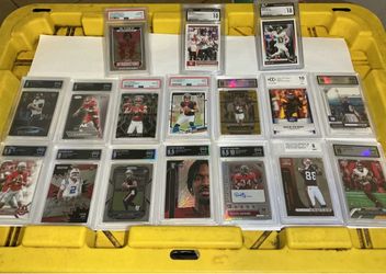 Graded NFL Cards From PSA AND OTHERS WITH Daniels Nix Maye stroud Mahomes and more