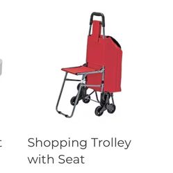 Shopping Stroller With Seat