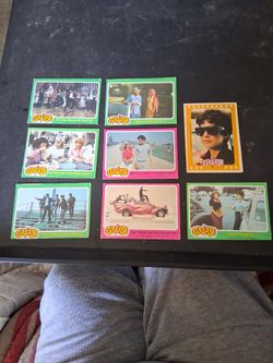Rare 1978 Grease Trading Cards