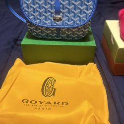 Goyard Belvedere PM Blue