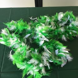 St. Patrick’s Day green boa