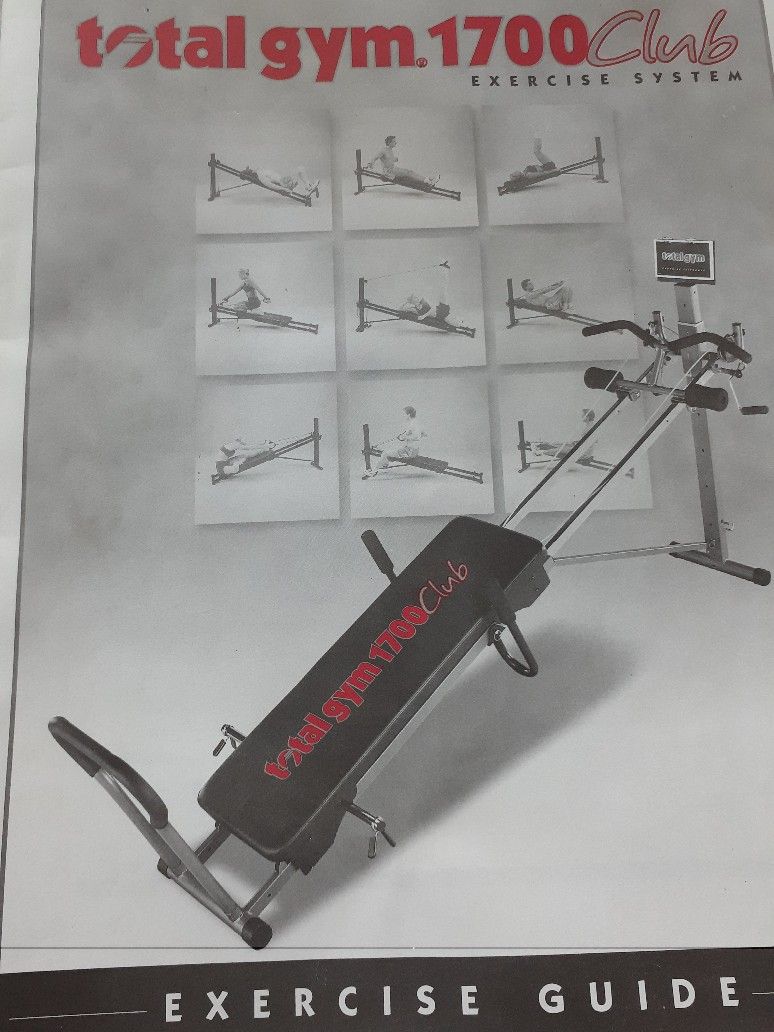 Total Gym 1700 Club Exercise System