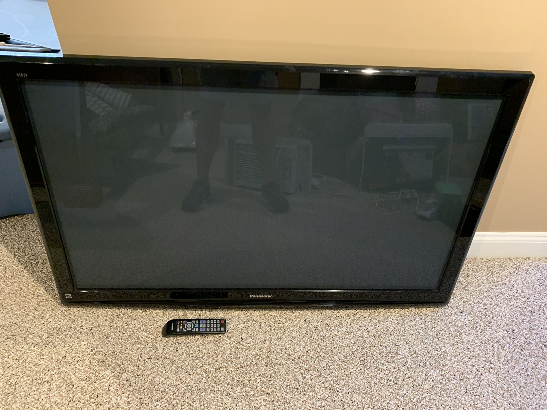55 inch Panasonic plasma tv for Sale in Suffield, CT OfferUp
