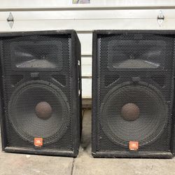 X2 JBL SF15 2-Way Passive, Unpowered Loud Speakers