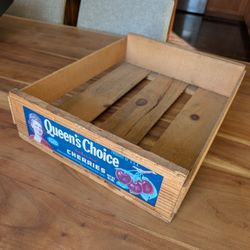 Antique cherry crate for sale