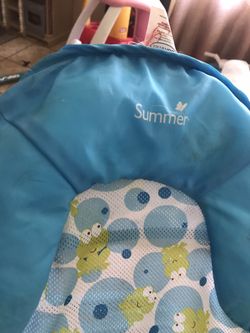 Summer baby shower tub