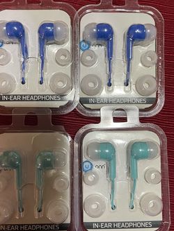 $2 EACH | ONN IN-EAR HEADPHONES | BRAND NEW | SEALED