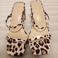 Cheetah Print Heels