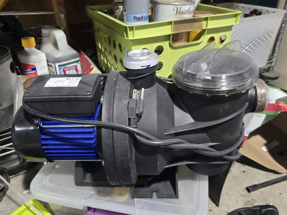 swimming pool pump