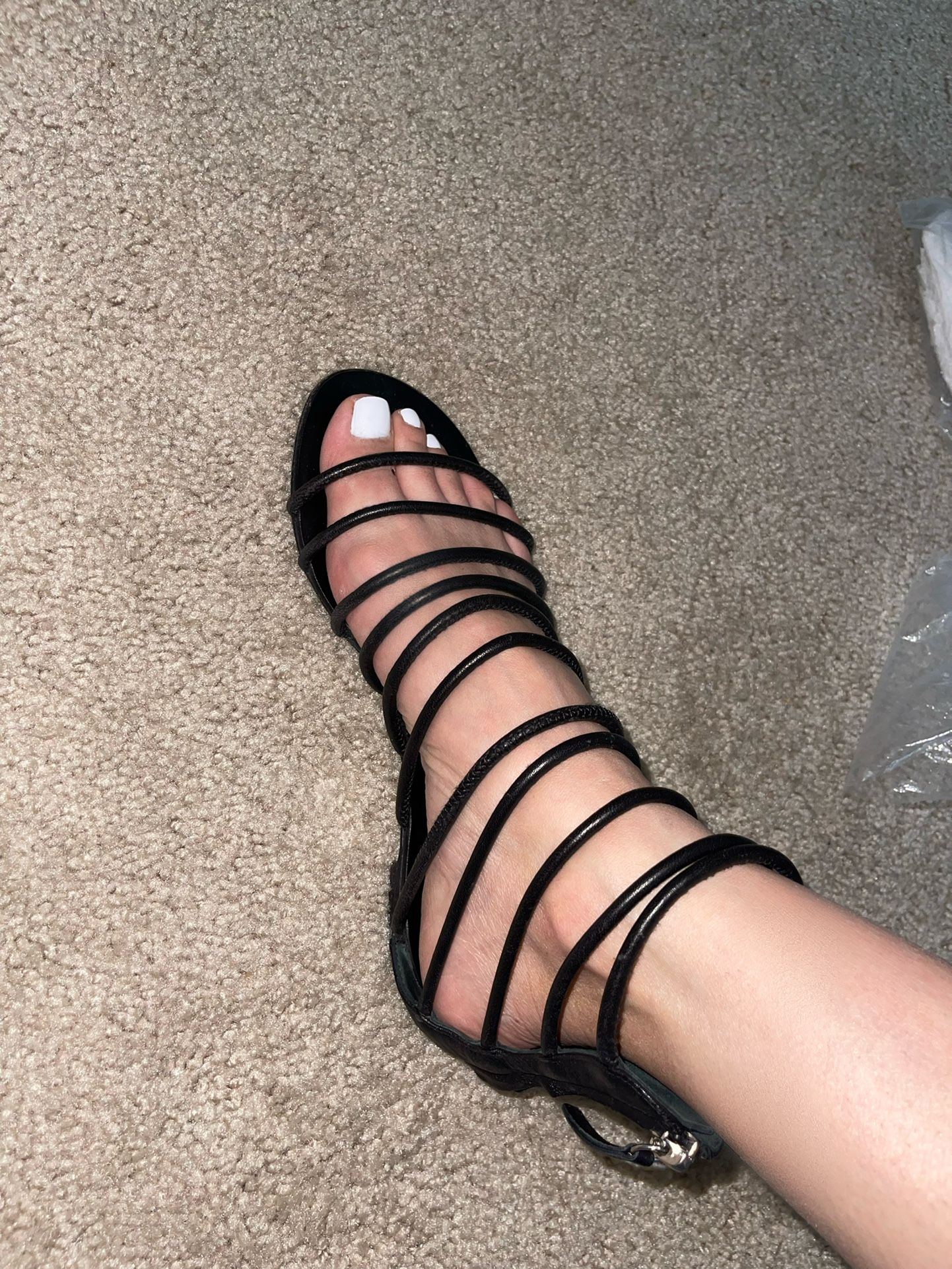 strappy sandals Black  & Accessories