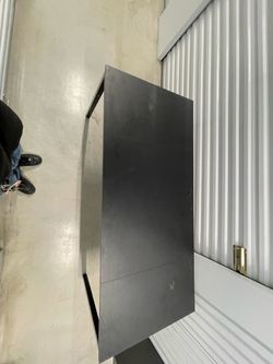 Black table