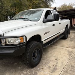 2003 White Dodge Ram Truck Turbo Diesel